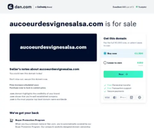 Aucoeurdesvignesalsa.com(Gites) Screenshot