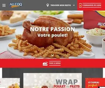 Aucoq.ca(Rôtisseries Benny & Au Coq) Screenshot