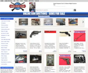 Auctionarms.com(Buy & Sell Guns Online at) Screenshot