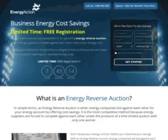 Auctionblitz.com.au(Reverse Energy Auctions) Screenshot