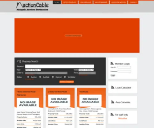 Auctioncable.com(Auctioncable) Screenshot