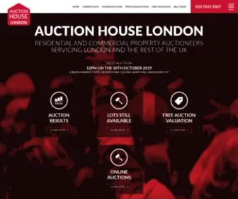 Auctionhouselondon.co.uk(London Property Auctions Residential & Commercial Auction House London) Screenshot