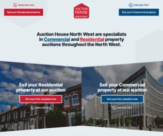 Auctionhousenorthwest.co.uk(Auction House North West) Screenshot