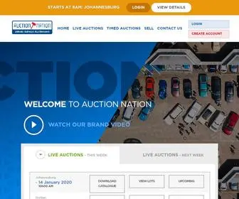 Auctionnation.co.za(Auction Nation) Screenshot