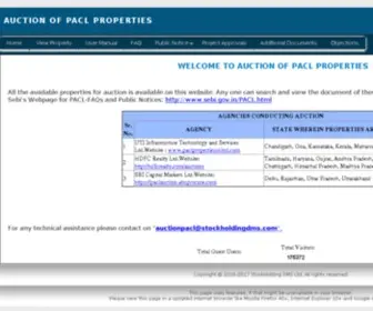 Auctionpacl.com(IIS Windows Server) Screenshot