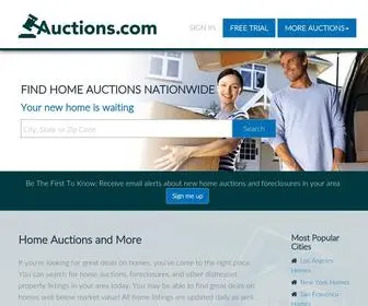 Auctions.com(The leader in online auctions) Screenshot