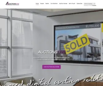 Auctionslive.com.au(Auctions Live) Screenshot