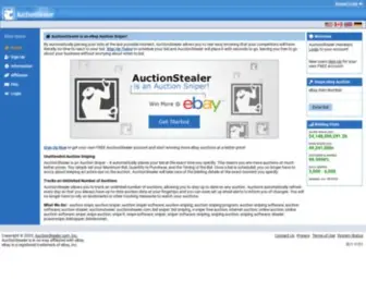 Auctionstealer.com(Free Online eBay Auction Sniper) Screenshot
