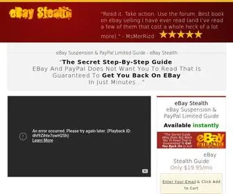 Auctionstealth.com(EBay Stealth) Screenshot