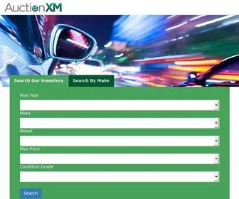 Auctionxm.com(Used Car Export & Online Auto Auction) Screenshot