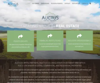 Auctuscapitalpartners.com(Auctus Capital Partners) Screenshot