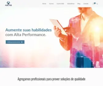 Auctus.com.br(Home) Screenshot