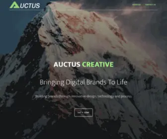 Auctuscreative.com(Marketing and Technology Experts) Screenshot