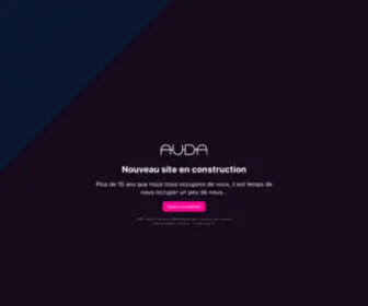 Auda-Design.com(Studio de création) Screenshot