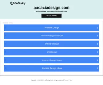 Audaciadesign.com(Audacia Design Montréal) Screenshot