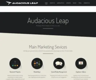Audaciousleap.com(Digital Marketing and Training Company) Screenshot