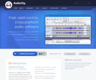 Audacityteam.org(Audacity) Screenshot