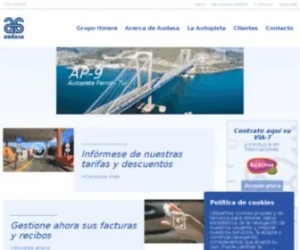 Audasa.es(Audasa) Screenshot