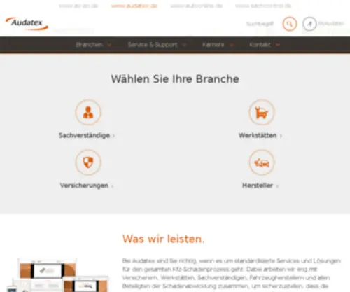 Audatex.ch(audatex) Screenshot