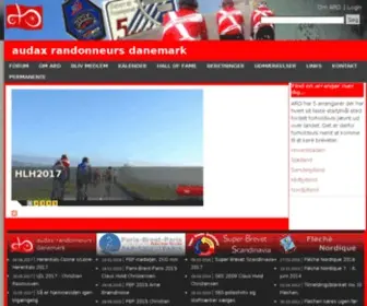 Audax-Club.dk(Audax randonneurs danemark) Screenshot