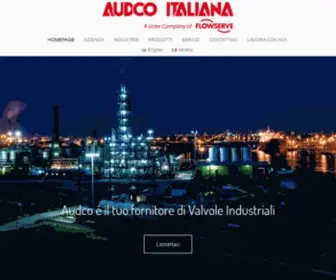 Audco.it(Valvole Industriali) Screenshot