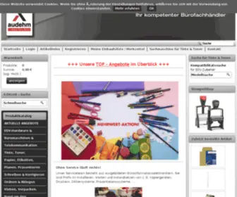 Audehm-Shop.de(AUDEHM WebShop) Screenshot