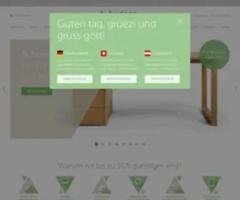 Audena.de(Möbel nach Maß online konfigurieren) Screenshot