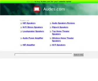 Audes.com(AUDES) Screenshot