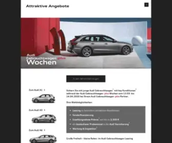 Audi-Boerse.de(Audi Gebrauchtwagenbörse) Screenshot