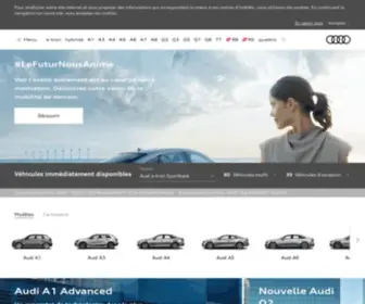 Audi-Disponible.fr(Audi Disponible) Screenshot