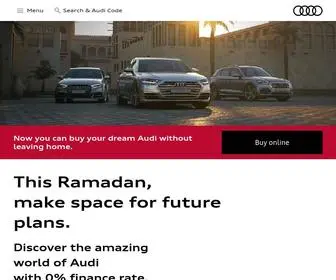 Audi-Dubai.com(Audi Dubai) Screenshot