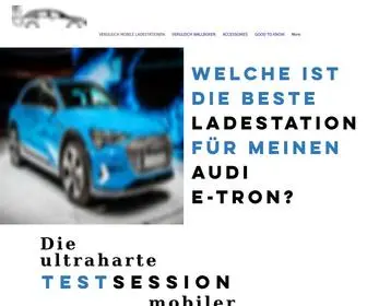 Audi-E-Tron-Ladestation.de(Audi e) Screenshot