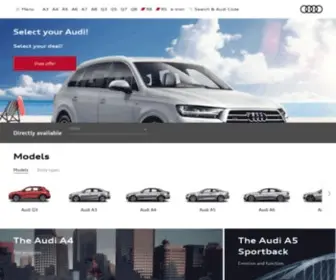 Audi-Oman.com(Audi Oman) Screenshot