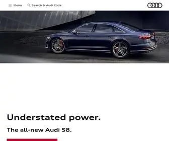 Audi-Saudiarabia.com(Audi Saudi Arabia) Screenshot