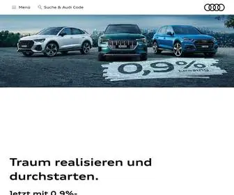 Audi.ch(Audi Schweiz) Screenshot