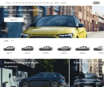 Audi.co.nz Screenshot