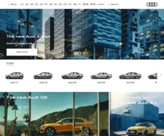 Audi.com.cy(Audi Cyprus) Screenshot