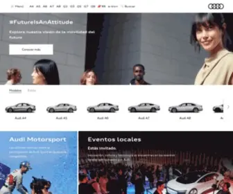 Audi.com.do(Conozca los modelos y últimas novedades de la marca Audi) Screenshot