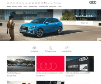 Audi.com.hr(Audi Hrvatska) Screenshot