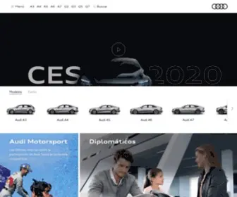 Audi.com.ve(Conozca los modelos y últimas novedades de la marca Audi) Screenshot