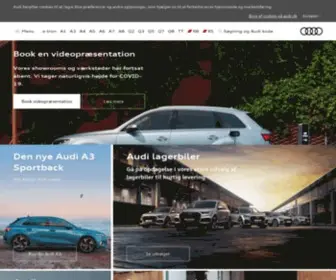 Audi.dk(Find din drømmebil fra Audi online) Screenshot
