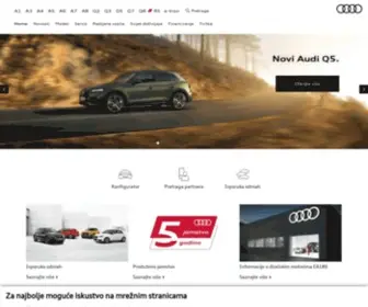 Audi.hr(Audi Hrvatska) Screenshot