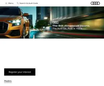 Audi.in Screenshot