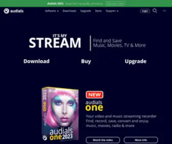 Audials.com(Recorder Software for Video and Music Streaming) Screenshot
