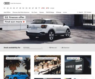 Audialtoartarmon.com.au(Audi Australia) Screenshot