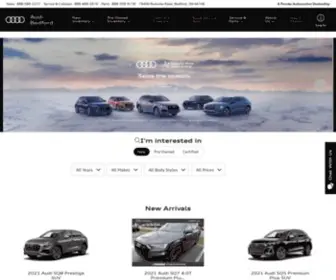 Audibedford.com(Audi Bedford) Screenshot