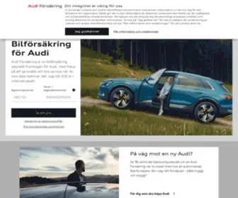 Audibilforsakring.se(Audi Försäkring) Screenshot