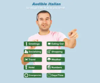 Audibleitalian.com(Web Hosting Services) Screenshot