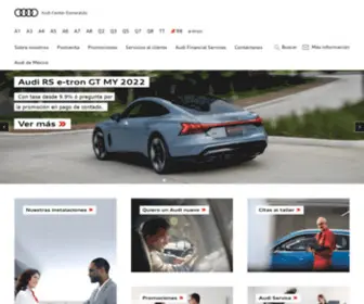 Audicenteresmeralda.com.mx(Audi Center Esmeralda) Screenshot