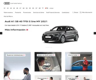 Audicenterpachuca.com.mx(Audi Home) Screenshot